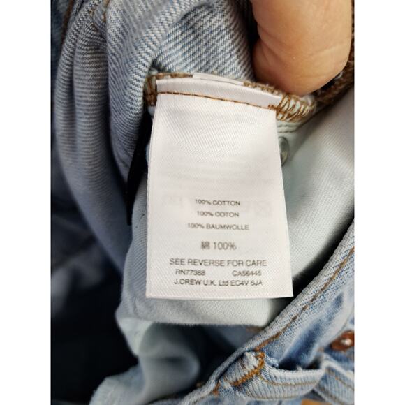 Point Sur Denim Women's Lightwash High Rise Slim Fit In Size 28 - Picture 5 of 6